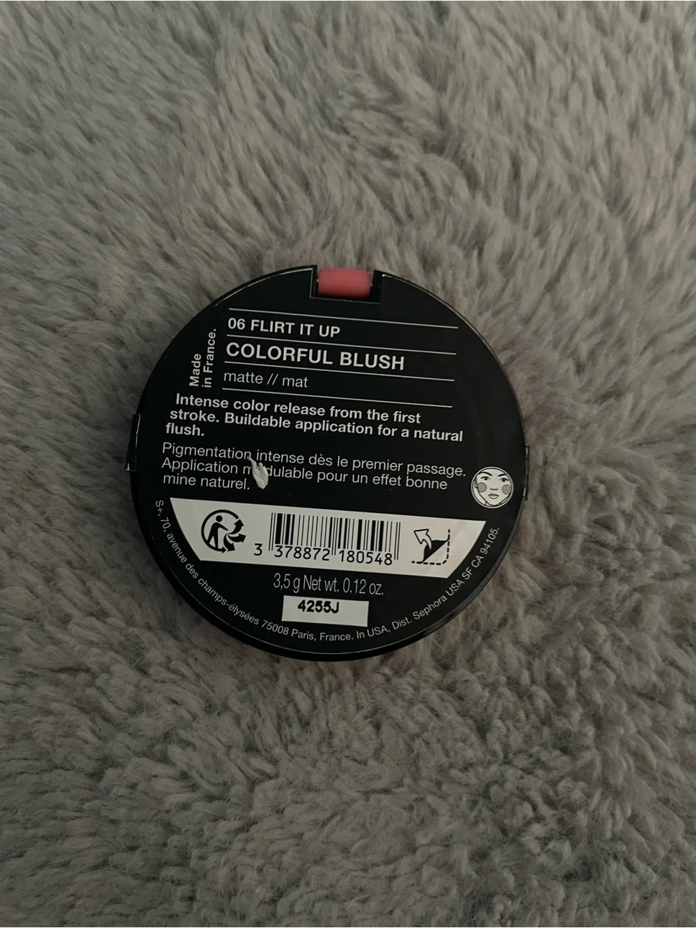 Sephora Colorful Blush - Coral Pink (06 Flirt It Up)